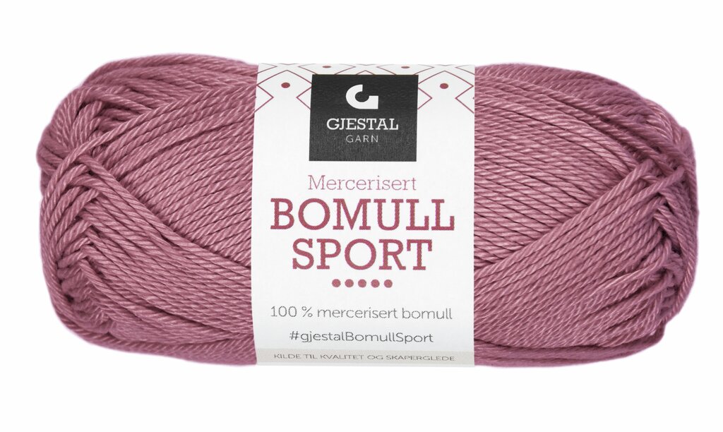 Bomull Sport 385 Dus rose