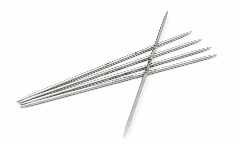 Mindful strømpepinner metall 2.5 mm 15 cm