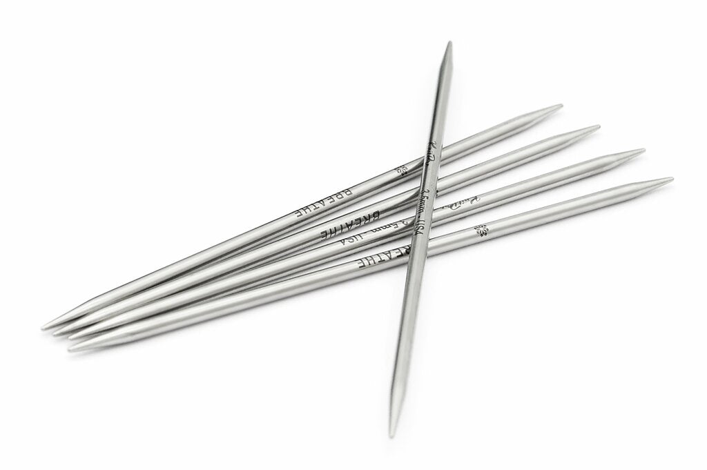 Mindful strømpepinner metall 3.5 mm 15 cm