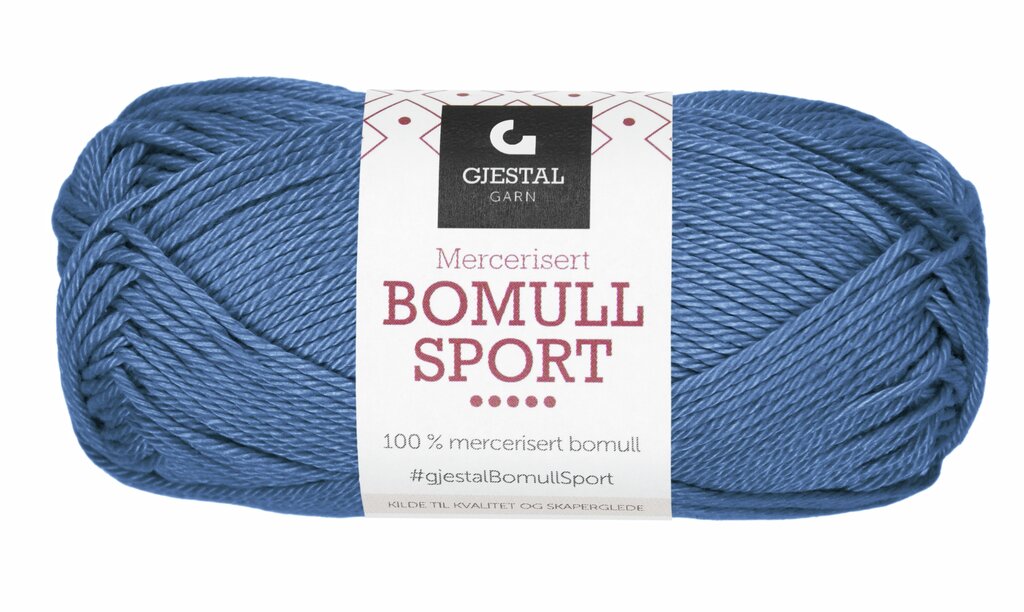 Bomull Sport 326 Fiolblå