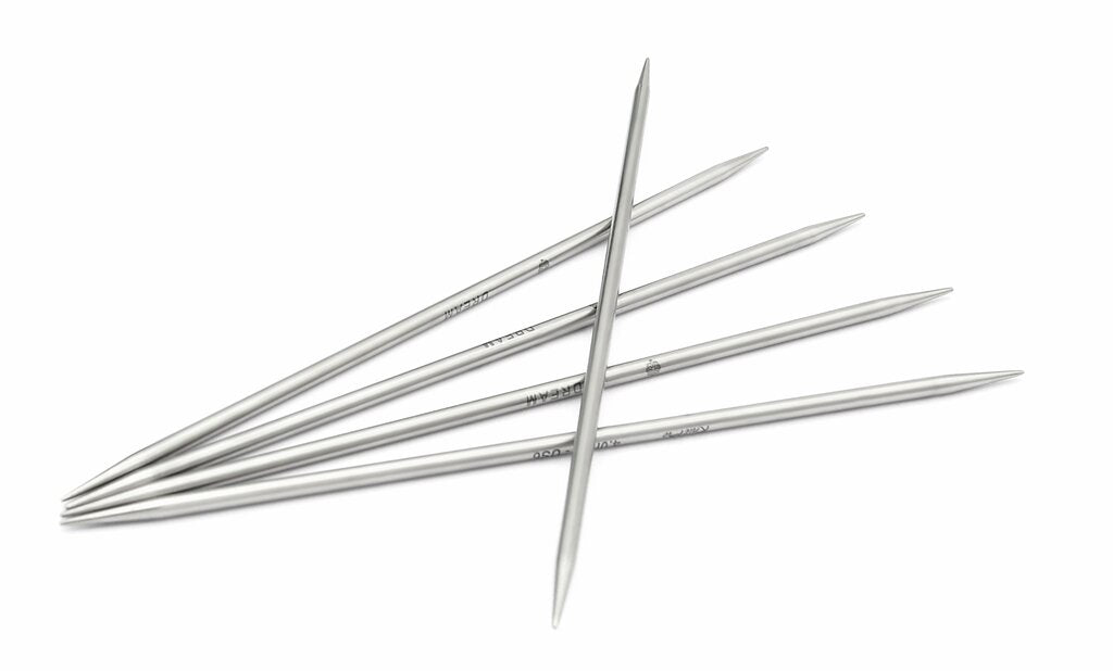 Mindful strømpepinner metall 4.0 mm 20 cm