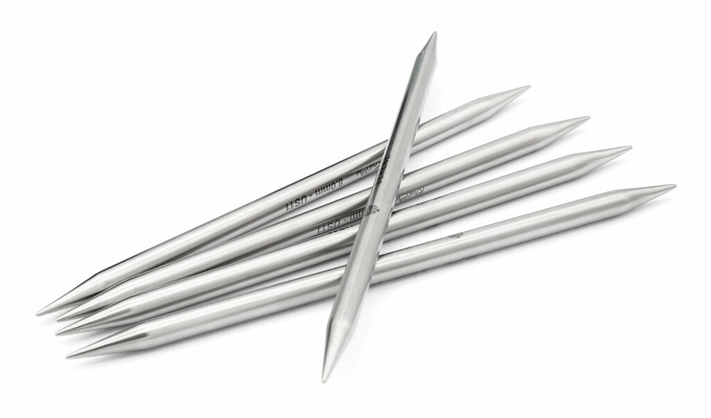 Mindful strømpepinner metall 8.0 mm 20 cm