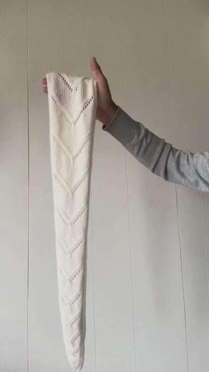 Arrowina Scarf, skjerfets form og lengde