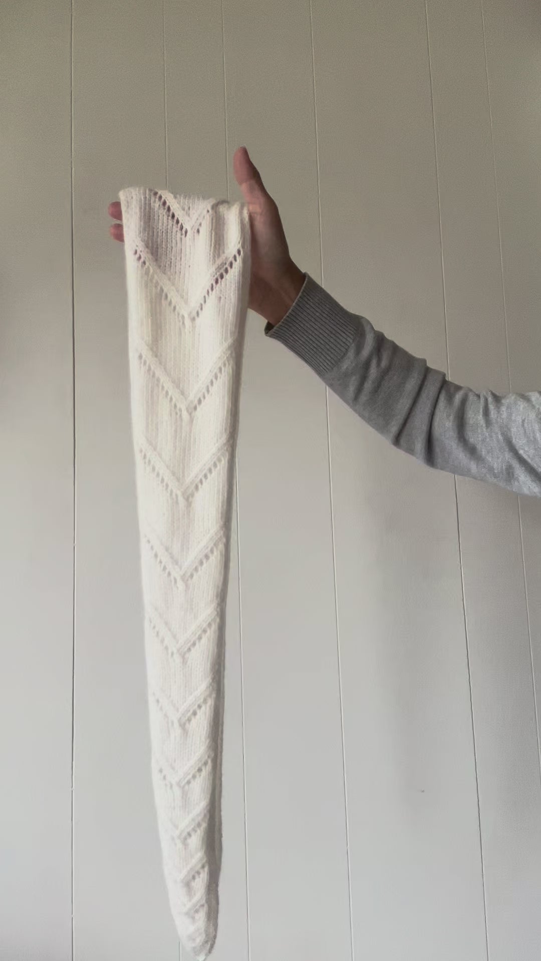 Arrowina Scarf, skjerfets form og lengde