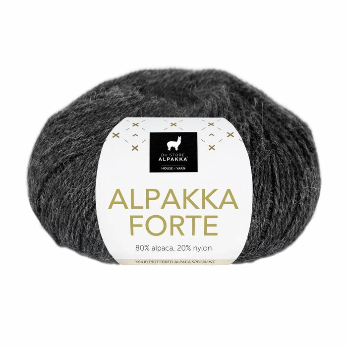 Alpakka Forte 709 Varm brun melert