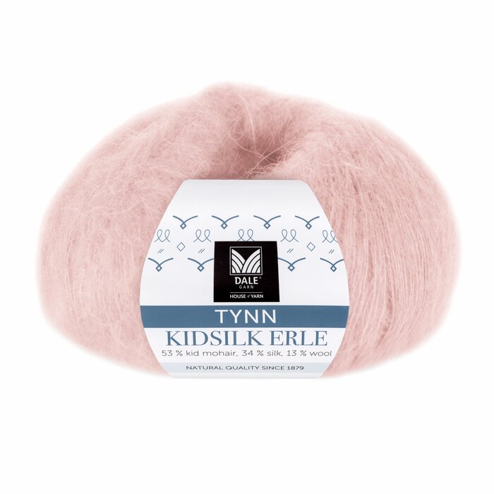 Thin KidSilk Erle 4057 Lys rosa