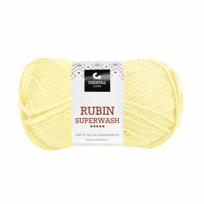 Rubin 501 Lys gul