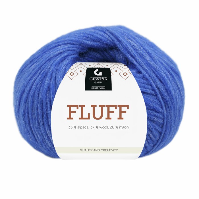 Fluff 408 Kongeblå