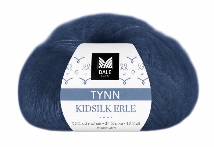Thin KidSilk Erle 4023 Mørk marine
