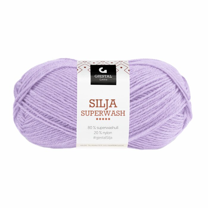 Silja Superwash 396 Lys lavendel