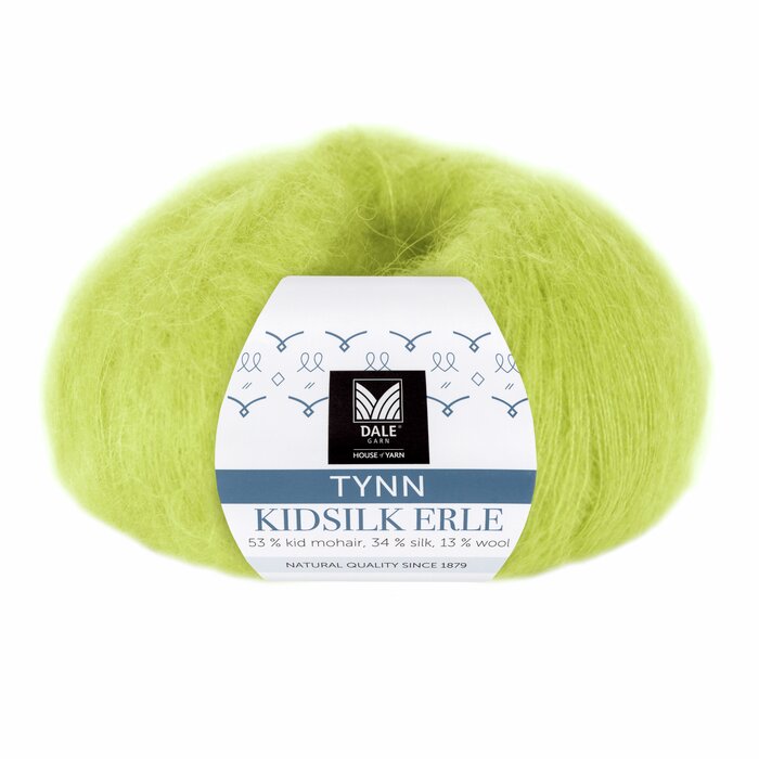 Thin KidSilk Erle 4058 Pæregrønn