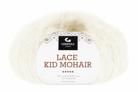 Lace Kid Mohair 904 Hvit