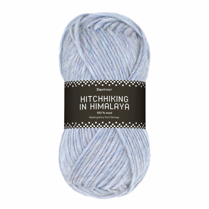 Hitchhiking in Himalaya 8010 Blue purple melange