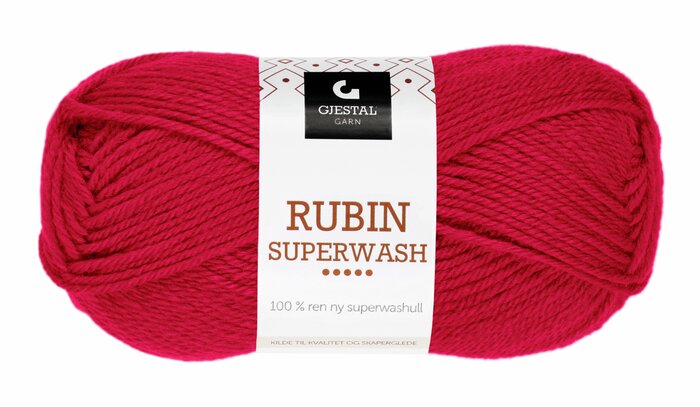 Rubin 409 Mørk rød