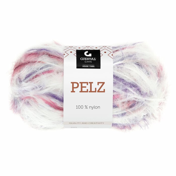 Pelz 826 Rød/Purpur print