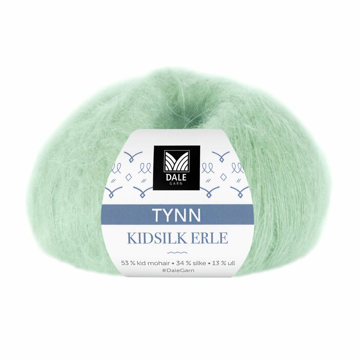 Thin KidSilk Erle 4035 Mintgrønn