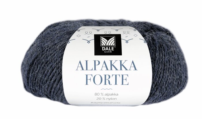 Alpakka Forte 708 Indigo melert