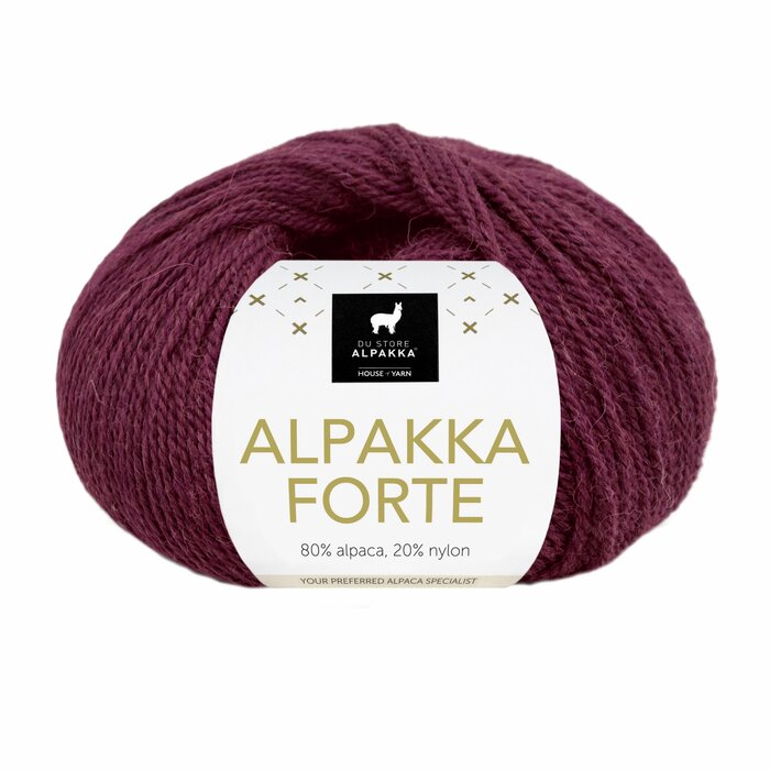Alpakka Forte 753 Bordeaux