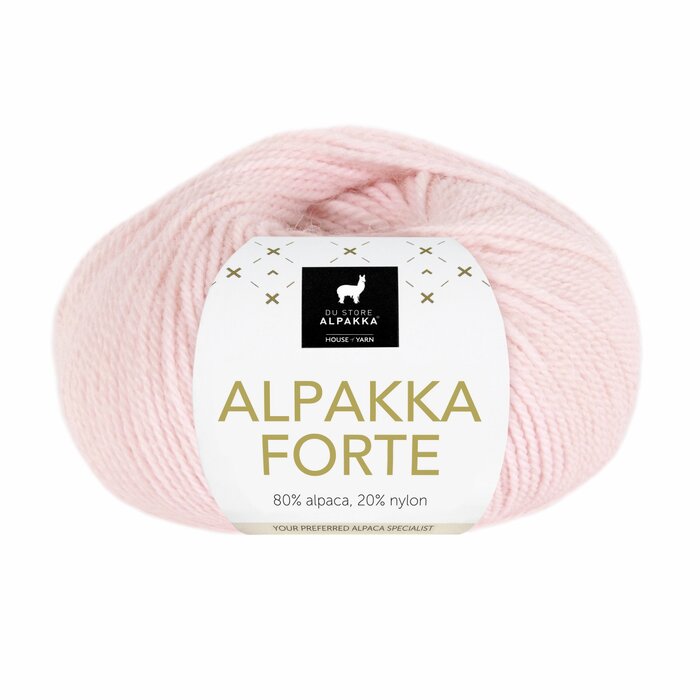 Alpakka Forte 743 Lys rosa