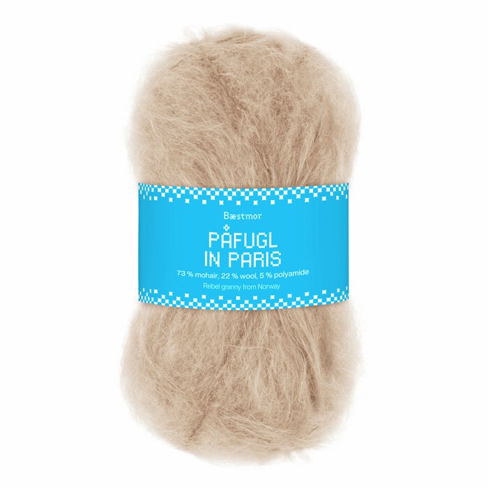 Påfugl in Paris 3041 Beige
