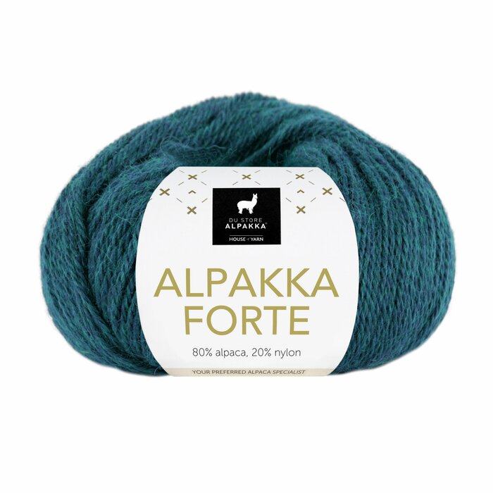 Alpakka Forte 723 Petrol melert