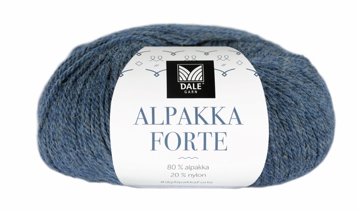 Alpakka Forte 707 Denim melert