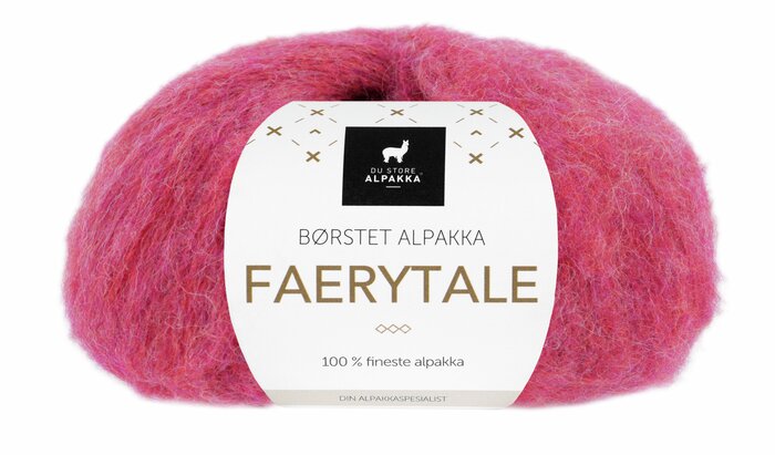 Faerytale 763 Rød melert