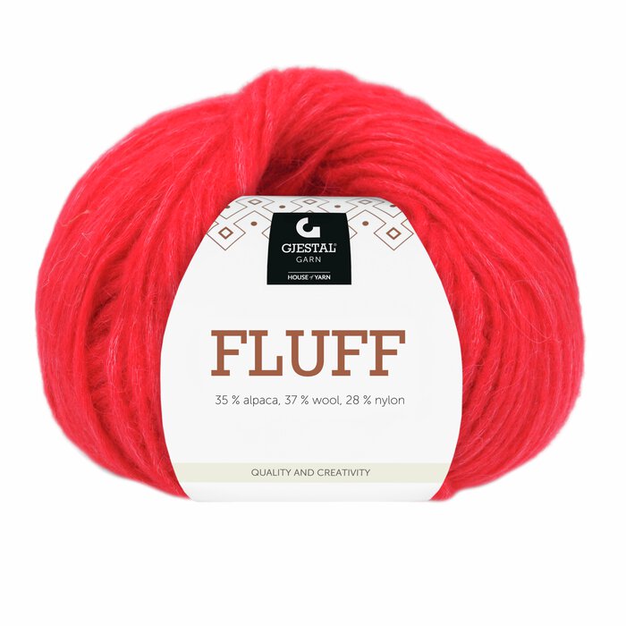 Fluff 417 Rød