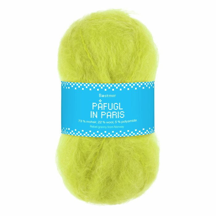 Påfugl in Paris 7953 Matcha green