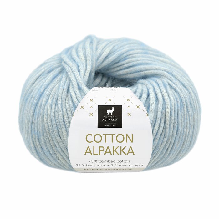 Cotton Alpakka 209 Lys blå