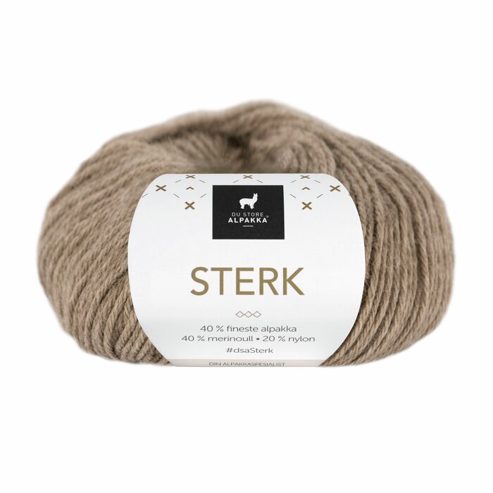 Sterk 823 Lys brun melert