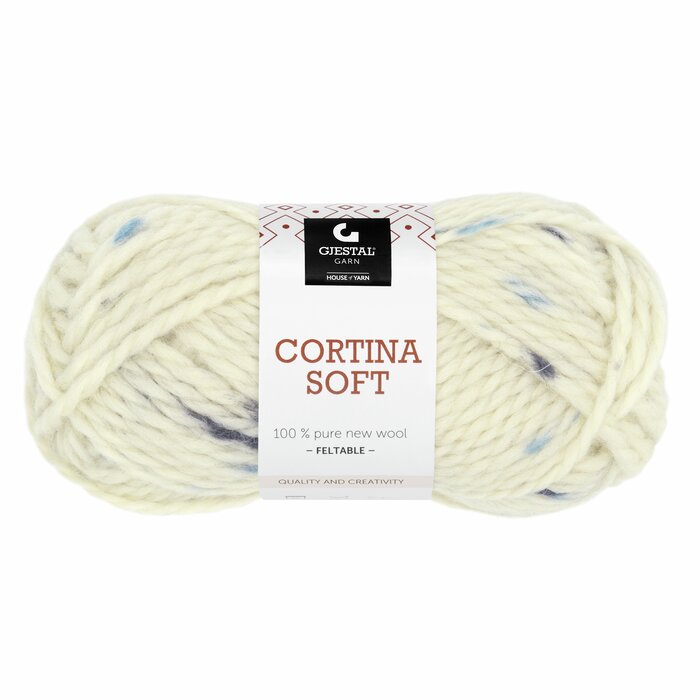 Cortina Soft 808 Blå print