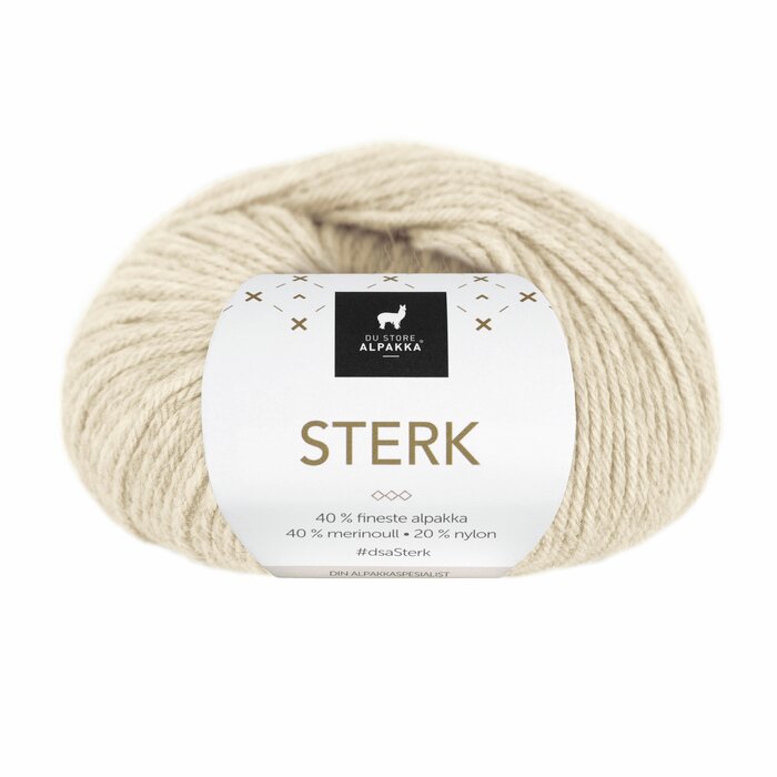 Sterk 845 Lys beige melert