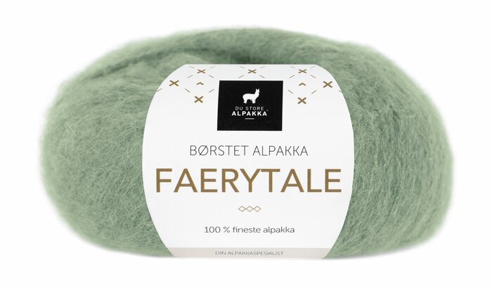 Faerytale 715 Støvet jadegrønn