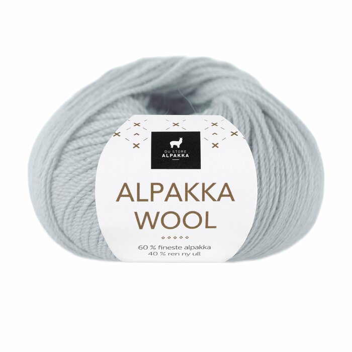 Alpakka Wool 557 Pudderblå
