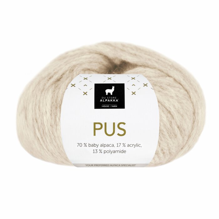 Pus 4064 Lys beige melert