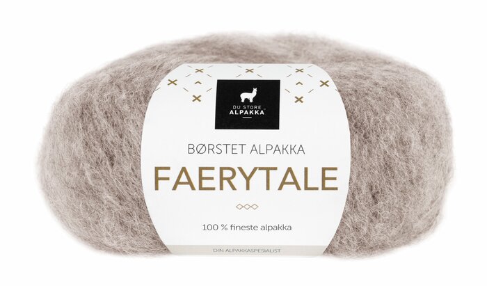 Faerytale 758 Lys gråbrun melert