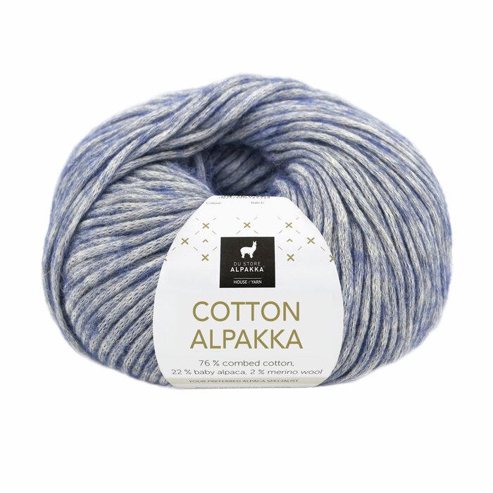 Cotton Alpakka 206 Mørk blå