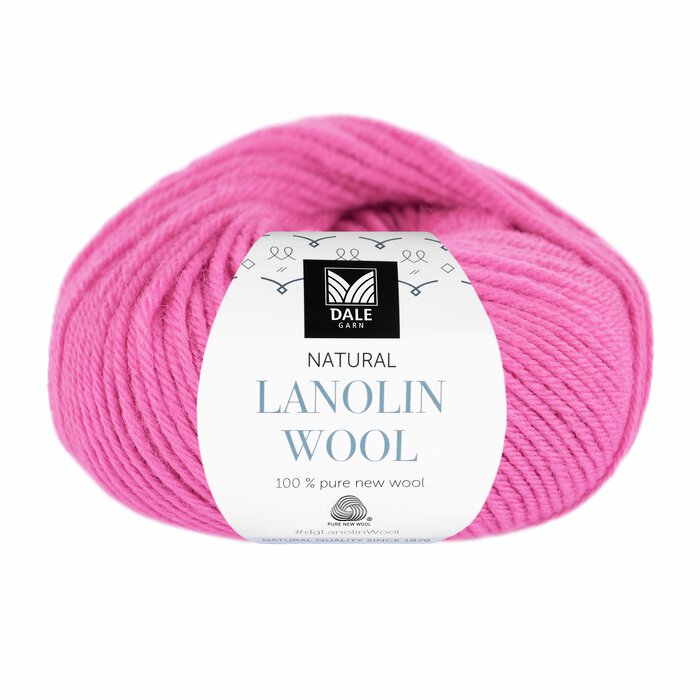 Lanolin Wool 1464 Fuksia