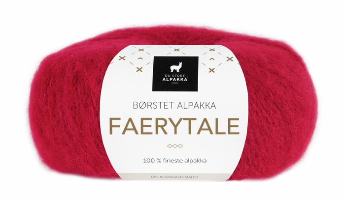 Faerytale 711 Mørk rød