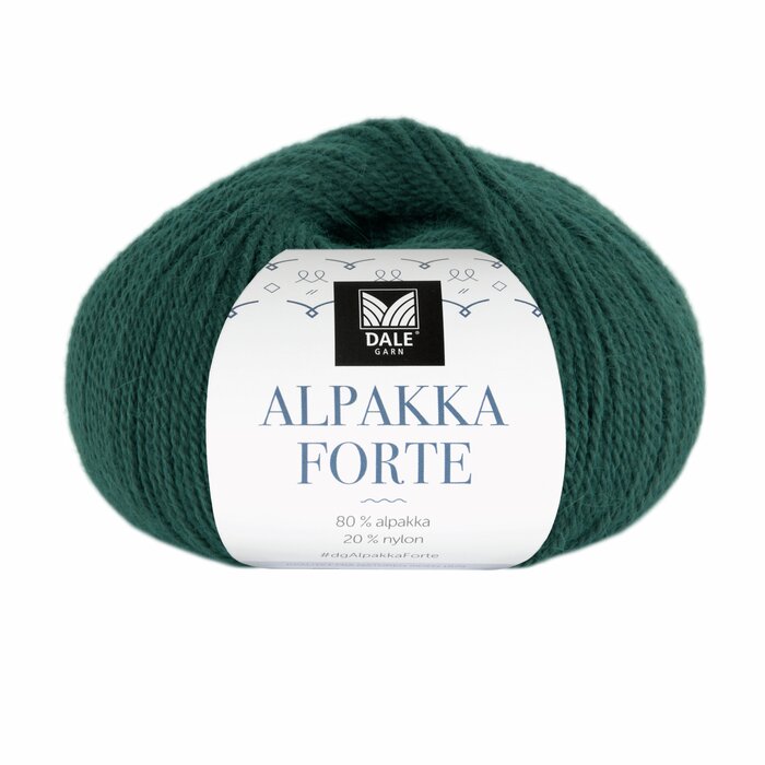 Alpakka Forte 737 Gran grønn