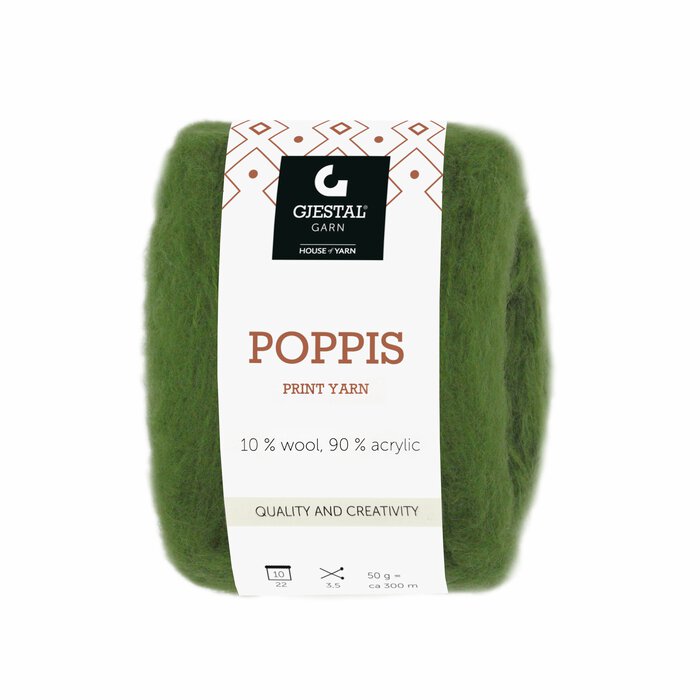 Poppis 3206 Armygrønn