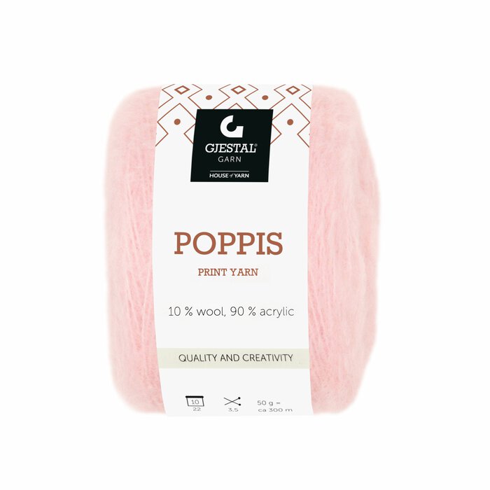Poppis 3209 Lys rosa