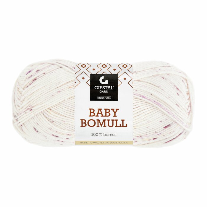 Baby bomull 520 Rosa print