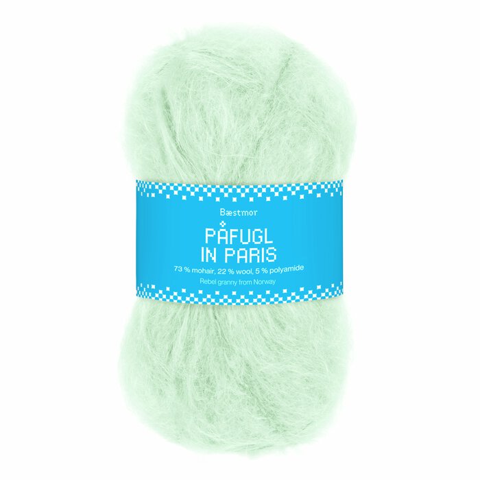 Påfugl in Paris 7949 Mint green