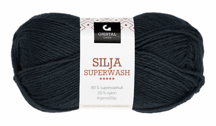 Silja Superwash 301 Svart