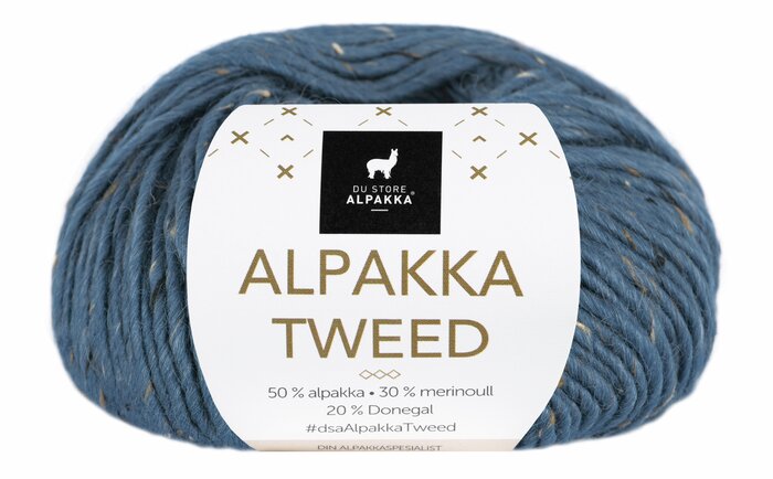 Alpakka Tweed 133 Indigo