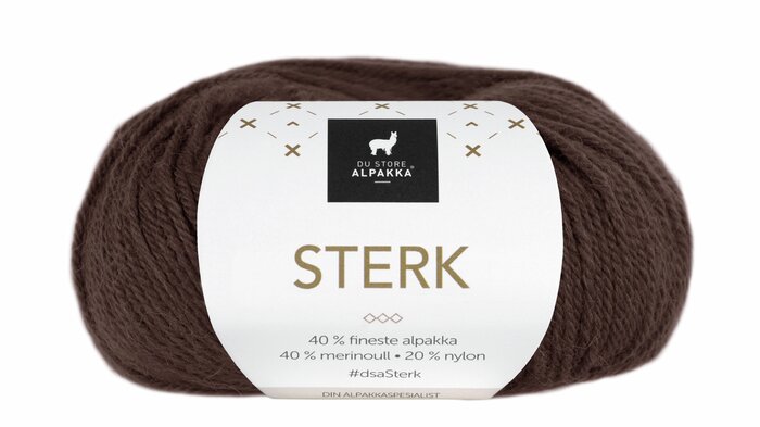 Sterk 810 Mørk brun
