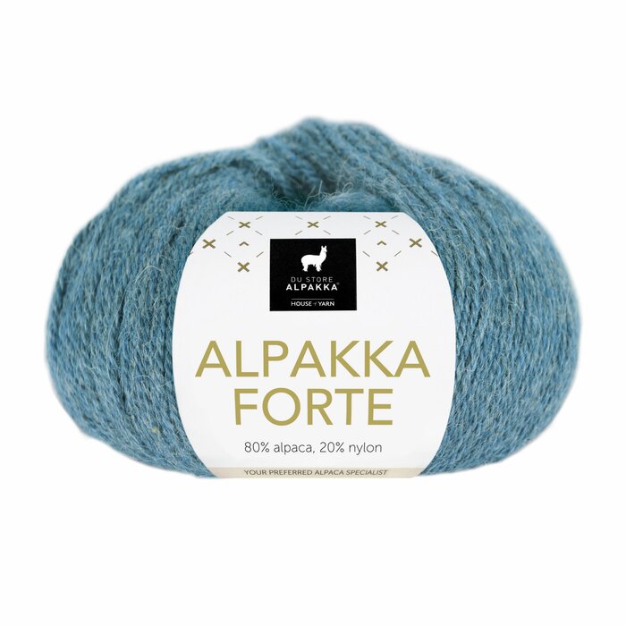 Alpakka Forte 714 Lys denim melert