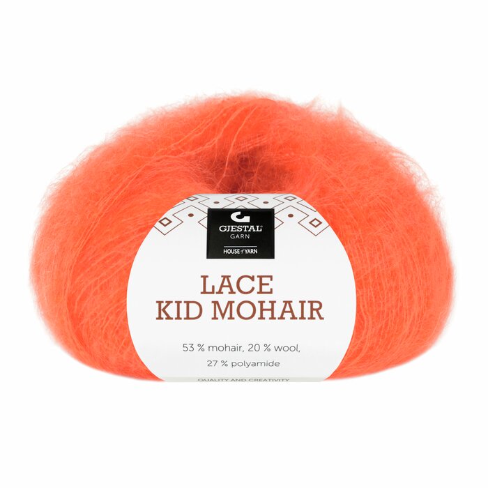 Lace Kid Mohair 925 Oransje